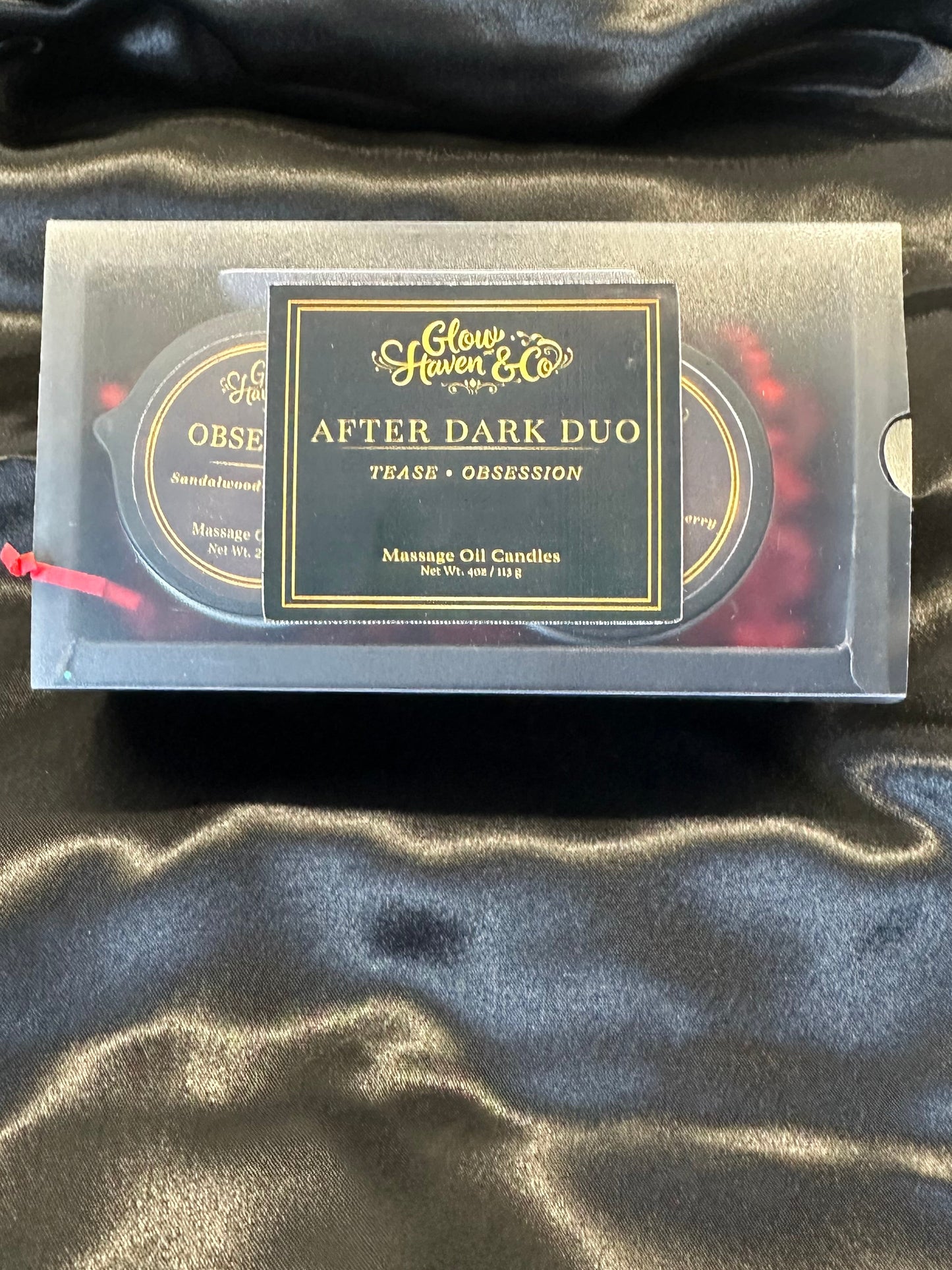 After Dark Duo – Massage Oil Candles