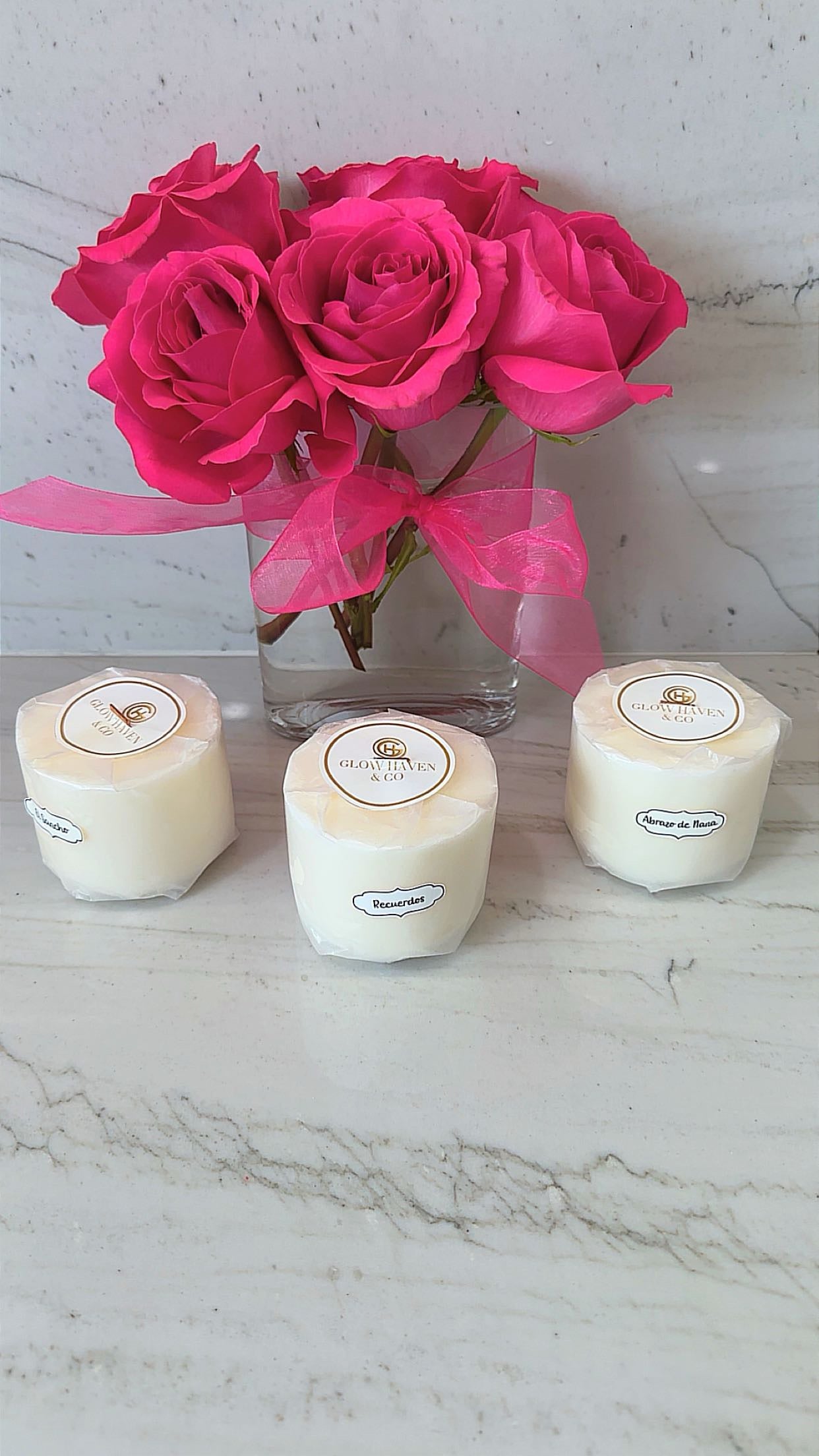 Concrete Candle Refills