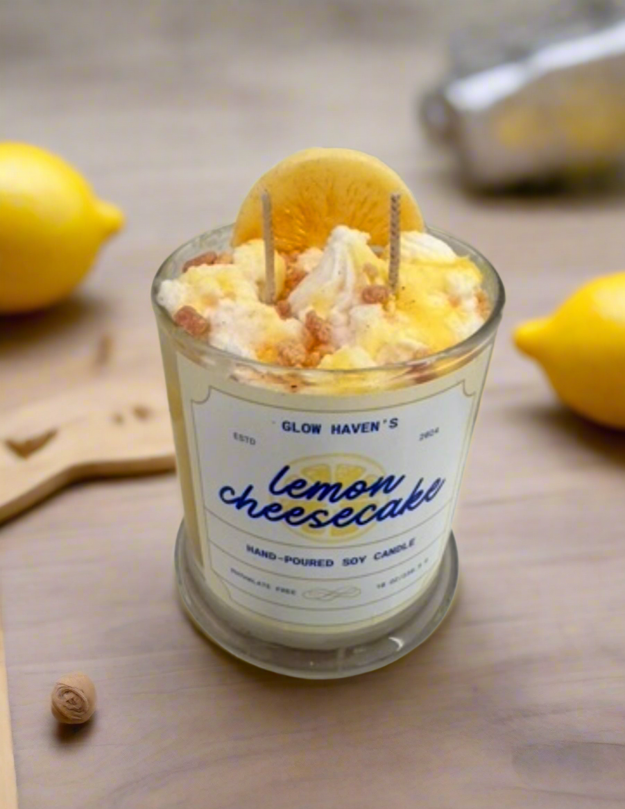 🍋 Lemon Cheesecake Candle