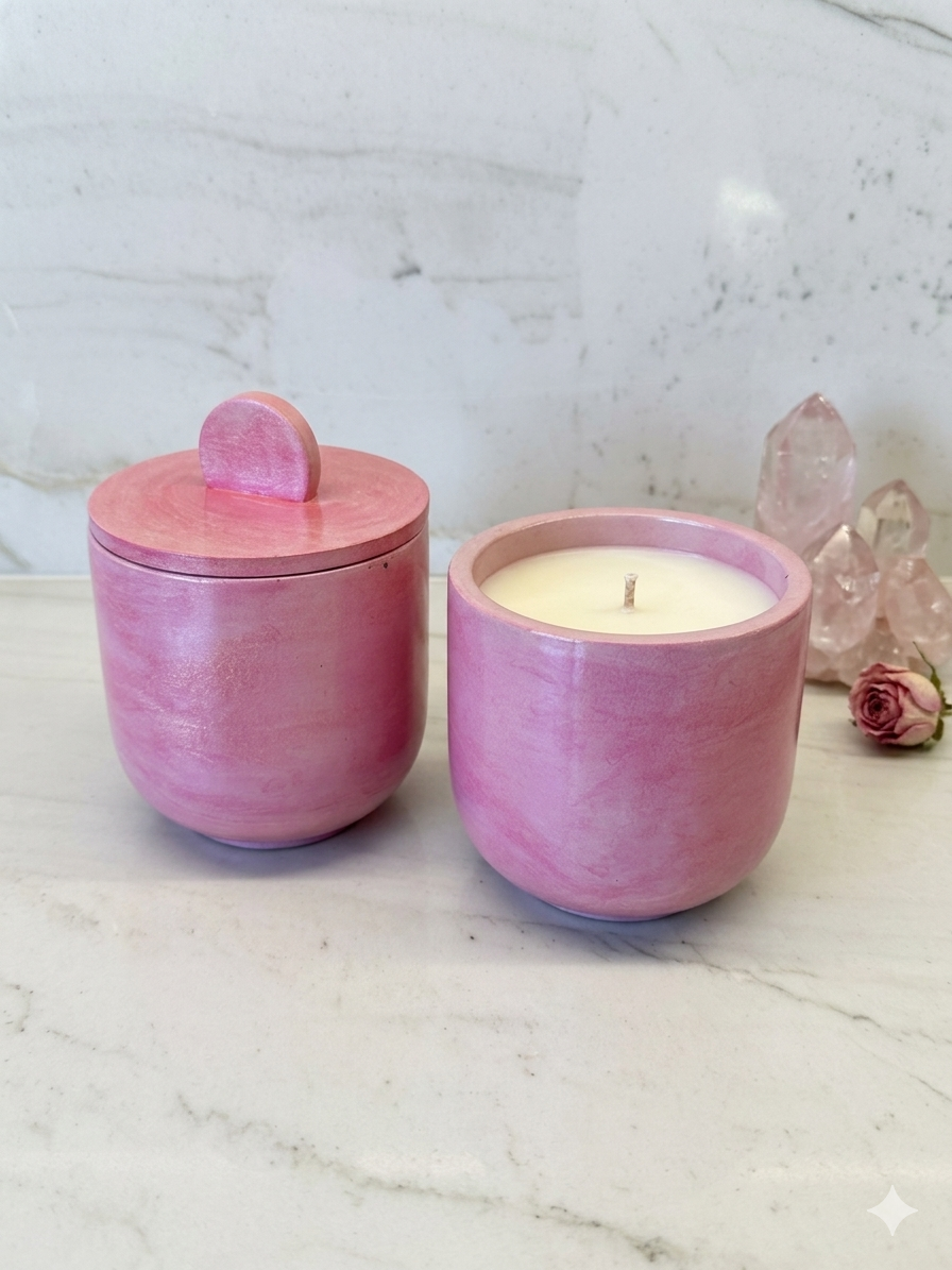 Concrete Candle Collection
