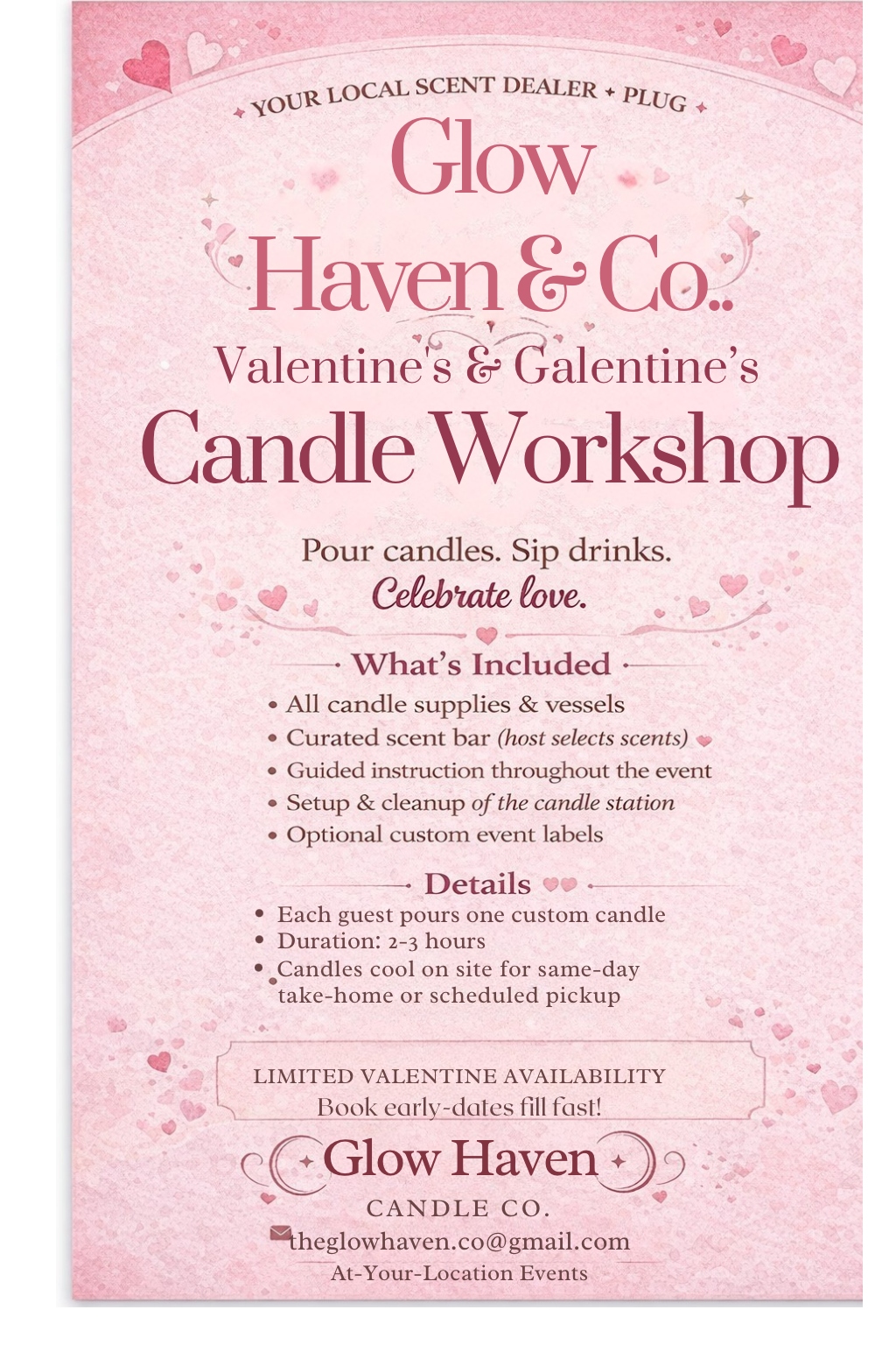 Private Candle Workshops-Booking Request