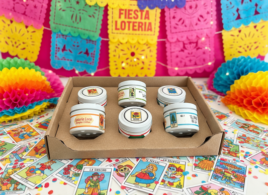 🕯️ Lotería Loca Sampler Box – Glow Haven & Co.