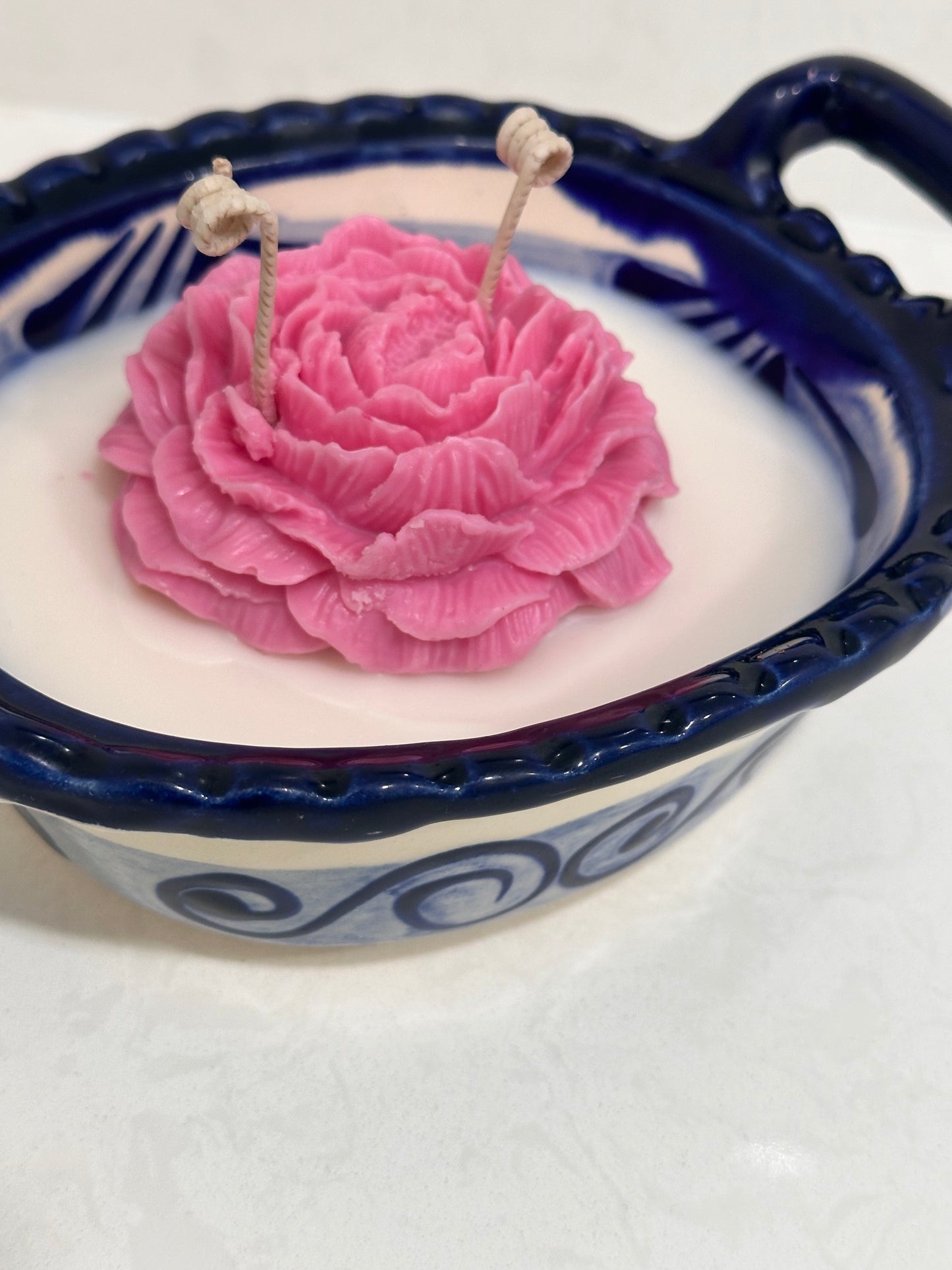 💗 Amor de Madre~Pink Rose Cazuelitas