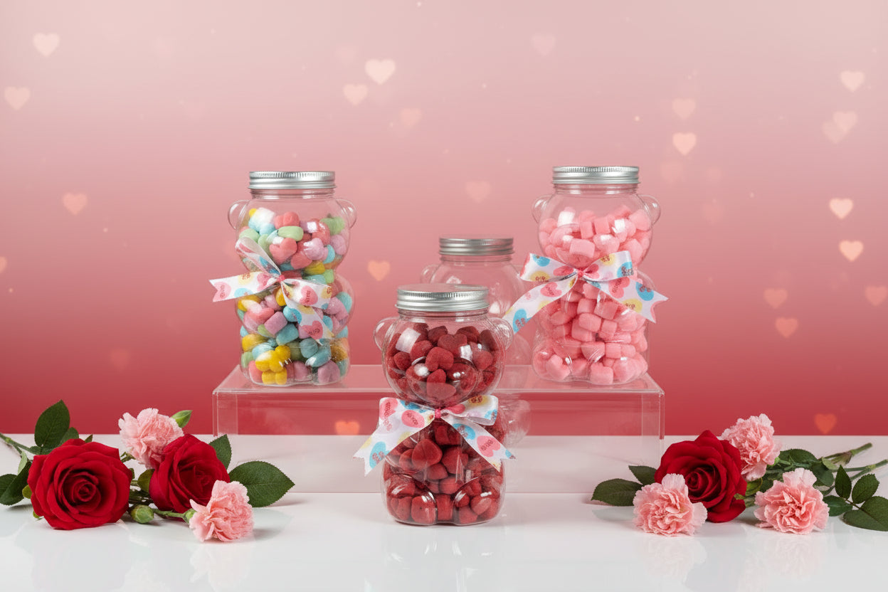 Bow Bear Wax Melt Jar