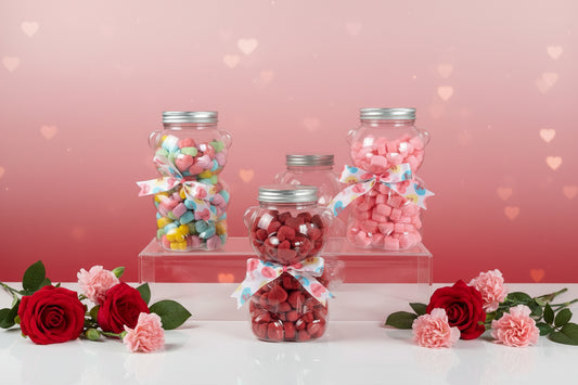 Bow Bear Wax Melt Jar