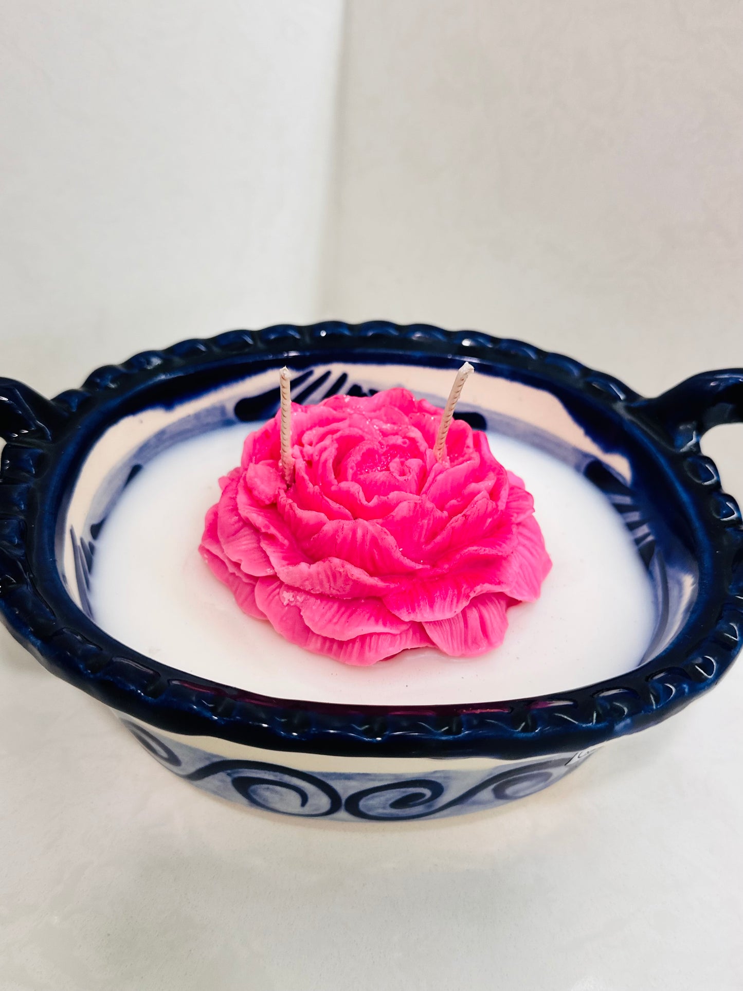 💗 Amor de Madre~Pink Rose Cazuelitas