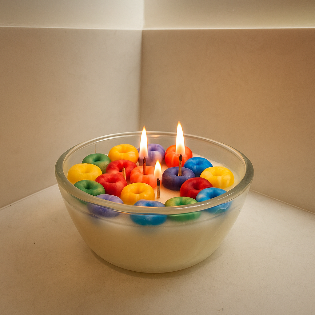 Frutilupis – Triple-Wick Cereal Bowl Candle