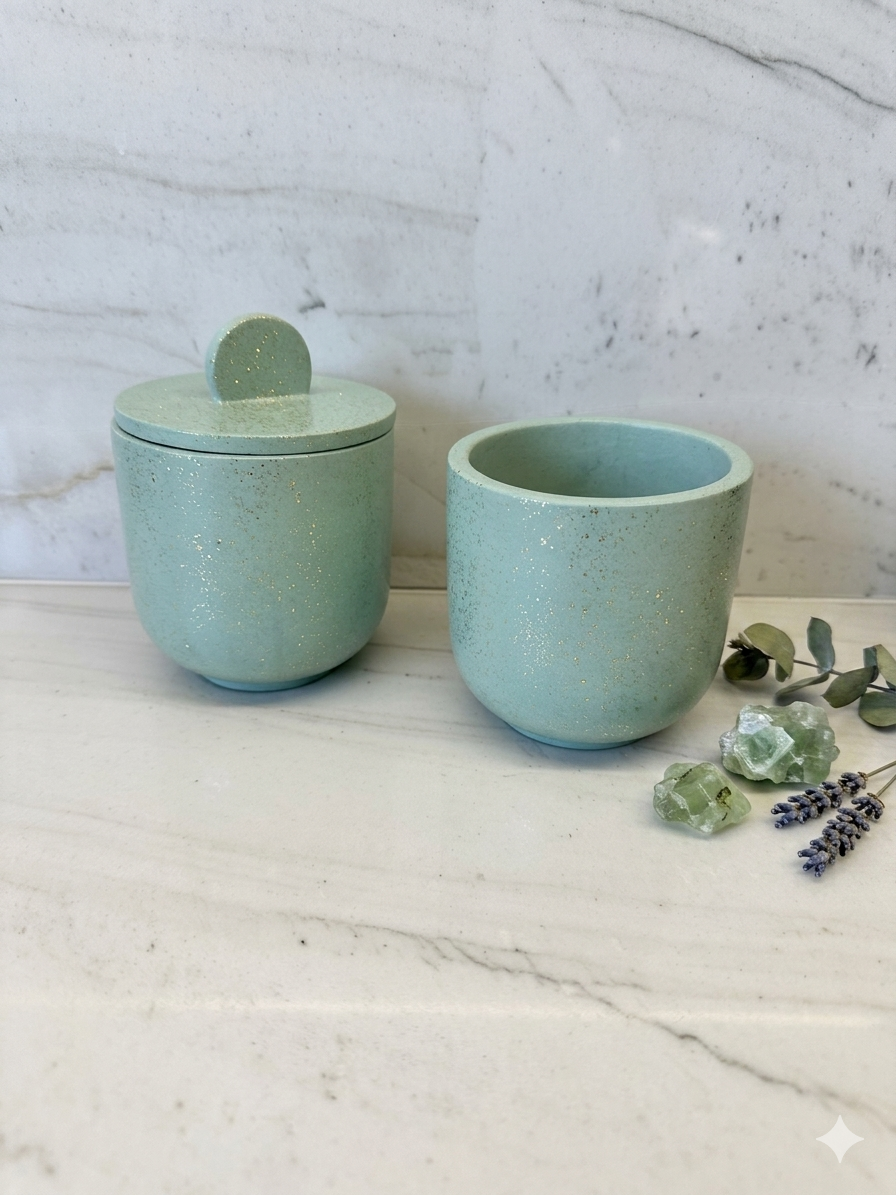 Concrete Candle Collection