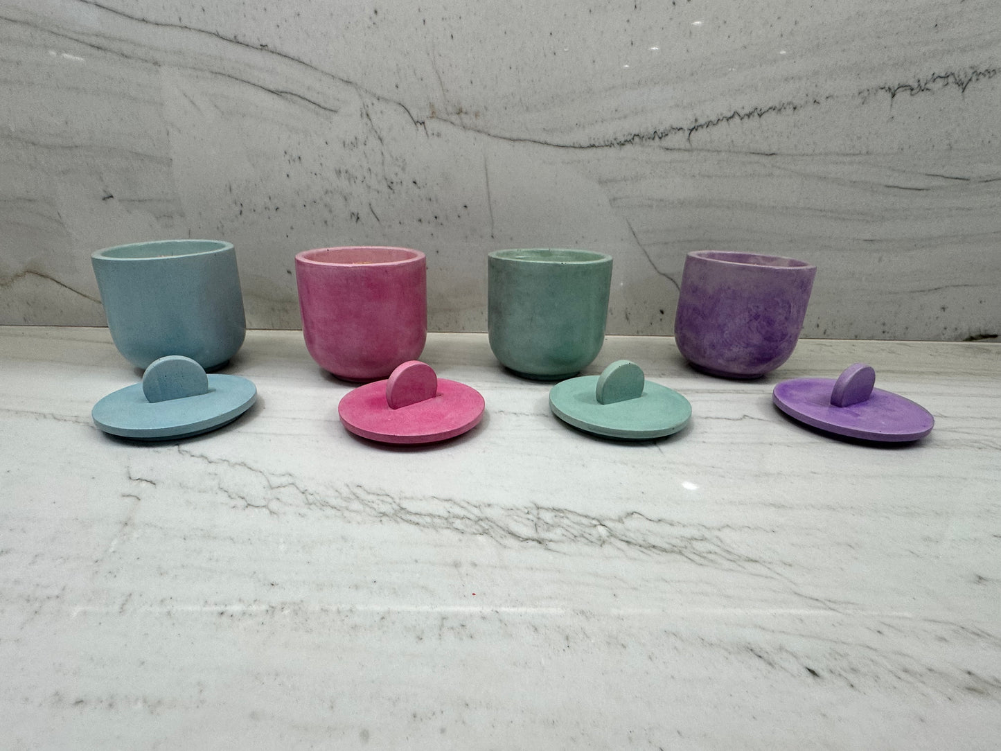 Concrete Candle Collection
