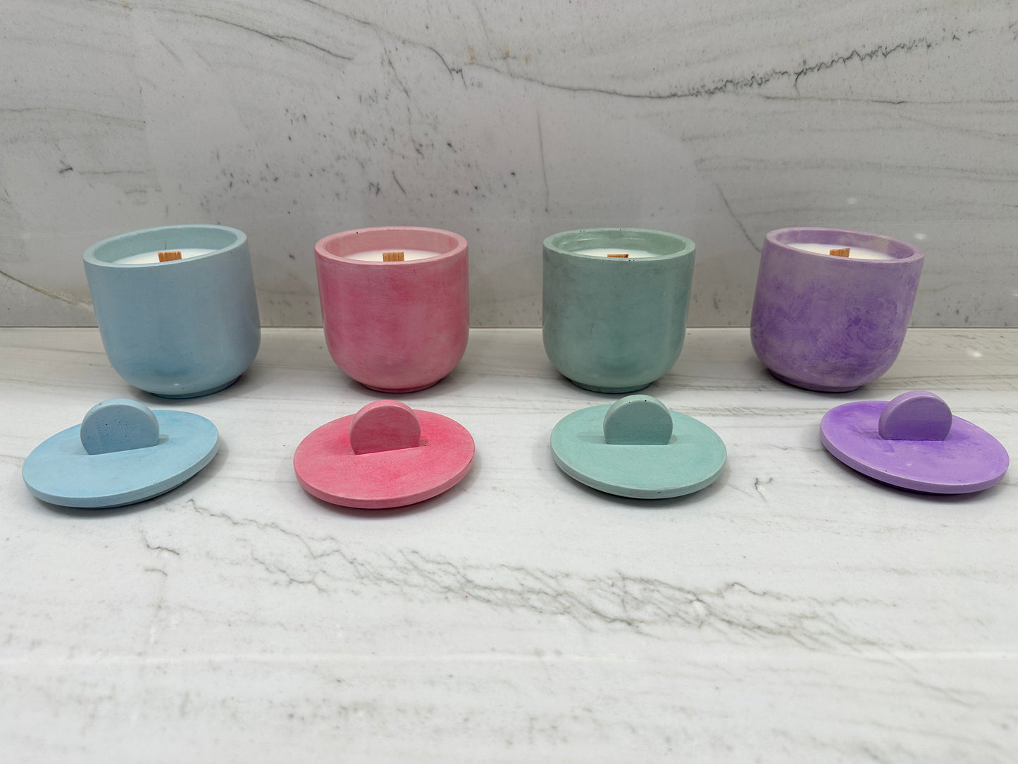 Concrete Candle Collection