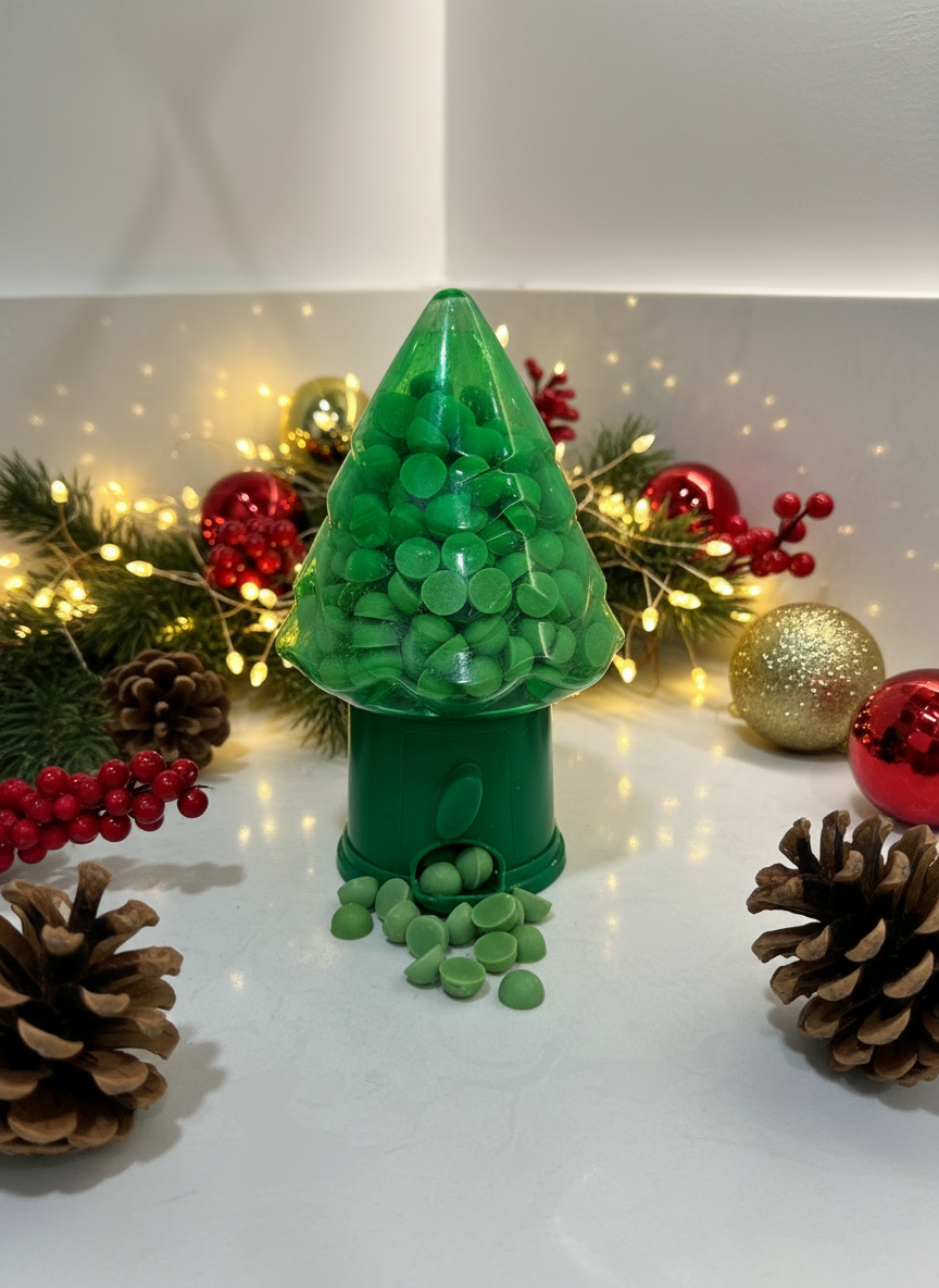 Holiday Melt Dispenser ––Refillable Wax Melt Kit• 7 oz Melts Included