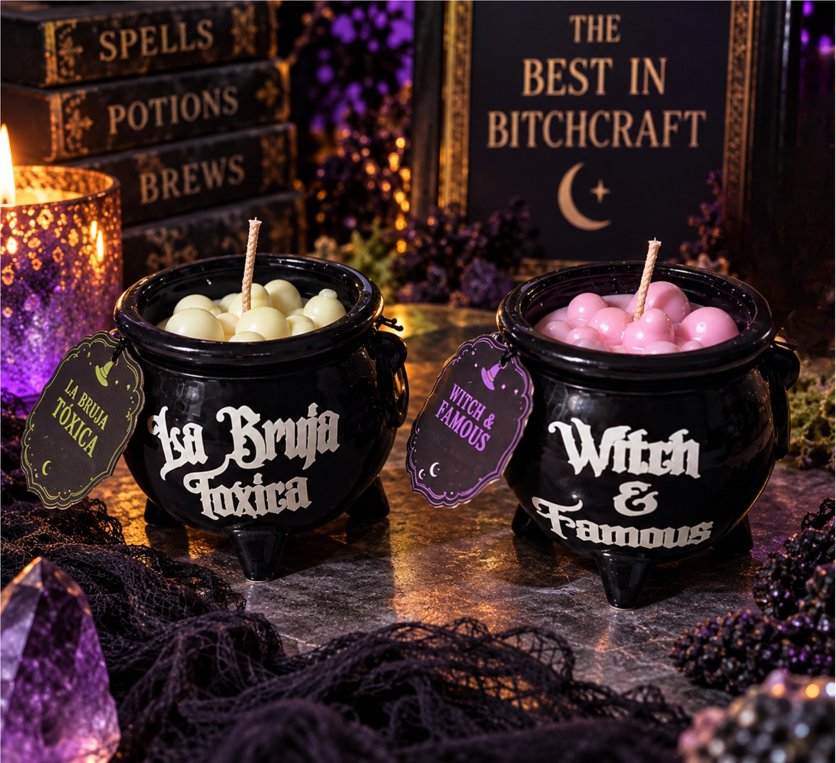 Bitchcraft Cauldron Candle — 6 oz